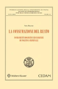 La consumazione del reato. Fondamenti dogmatici ed esigenze di politica criminale - Librerie.coop
