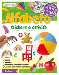 L'alfabeto. Mi piace imparare. Con adesivi - Librerie.coop