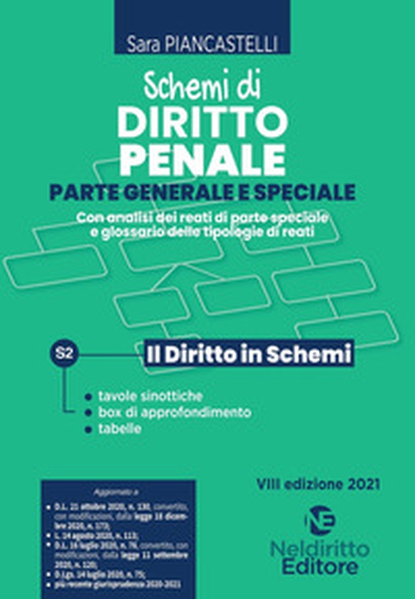 Schemi di diritto penale. Parte generale e speciale - Librerie.coop Schemi di diritto penale. Parte generale e speciale - Librerie.coop