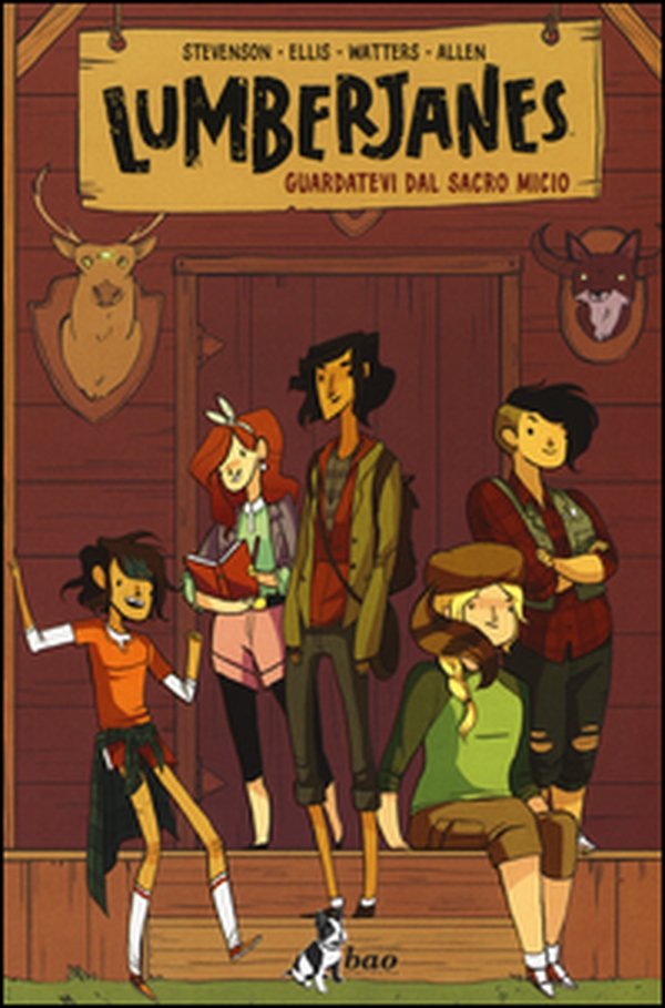 Guardatevi dal sacro micio. Lumberjanes - Vol. 1 - Librerie.coop Guardatevi dal sacro micio. Lumberjanes - Vol. 1 - Librerie.coop
