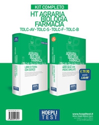 Hoepli test. Agraria, Biologia, Farmacia TOLC-AV, TOLC-S, TOLC-F, TOLC-B. Kit completo - Librerie.coop Hoepli test. Agraria, Biologia, Farmacia TOLC-AV, TOLC-S, TOLC-F, TOLC-B. Kit completo - Librerie.coop