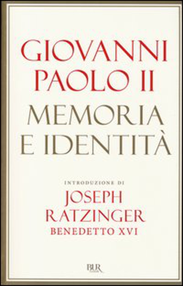 Memoria e identità - Librerie.coop Memoria e identità - Librerie.coop