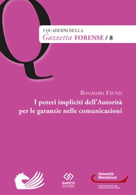 I poteri impliciti dell'autorità per le garanzie nelle comunicazioni - Librerie.coop