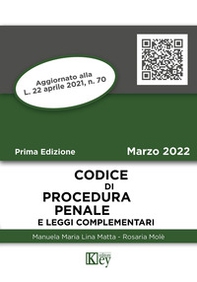 Codice di procedura penale e leggi complementari - Librerie.coop