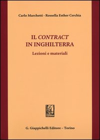 Il contract in Inghilterra. Lezioni e materiali - Librerie.coop Il contract in Inghilterra. Lezioni e materiali - Librerie.coop