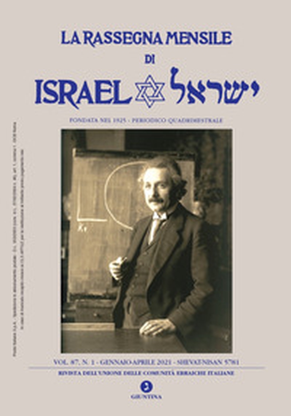 La rassegna mensile di Israel - Vol. 87\1 - Librerie.coop La rassegna mensile di Israel - Vol. 87\1 - Librerie.coop