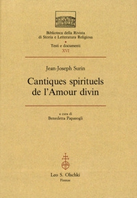Cantiques spirituels de l'amour divin - Librerie.coop