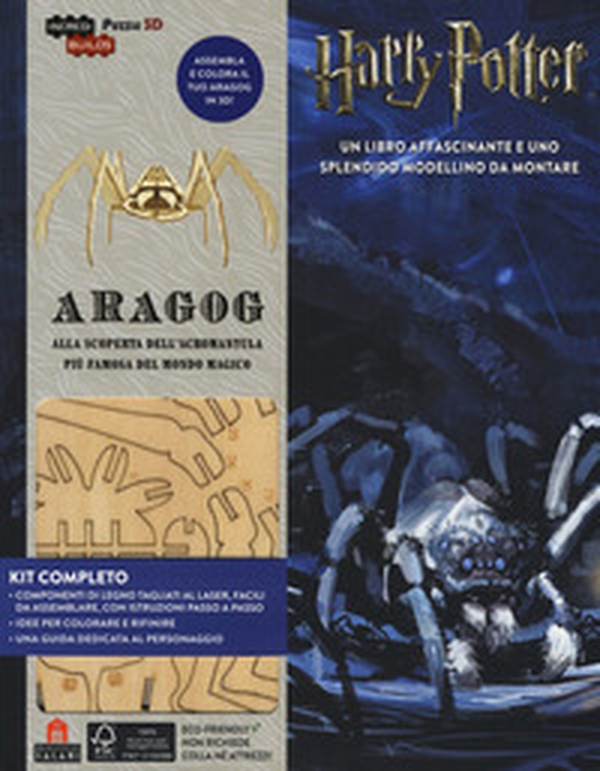 Aragog. Harry Potter. Incredibuilds puzzle 3D da J. K. Rowling - Librerie.coop Aragog. Harry Potter. Incredibuilds puzzle 3D da J. K. Rowling - Librerie.coop