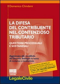 La difesa del contribuente nel contenzioso tributario - Librerie.coop La difesa del contribuente nel contenzioso tributario - Librerie.coop