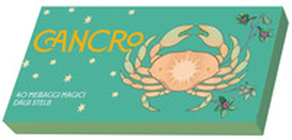 Cancro. Zodiaco in tasca. 40 messaggi magici dalle stelle - Librerie.coop Cancro. Zodiaco in tasca. 40 messaggi magici dalle stelle - Librerie.coop