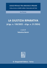 La giustizia riparativa - Librerie.coop La giustizia riparativa - Librerie.coop