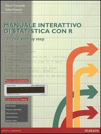 Manuale interattivo di statistica con R. Ediz. mylab. Con eText - Librerie.coop