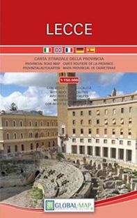 Lecce scala 1:150.000. Carta della provincia - Librerie.coop