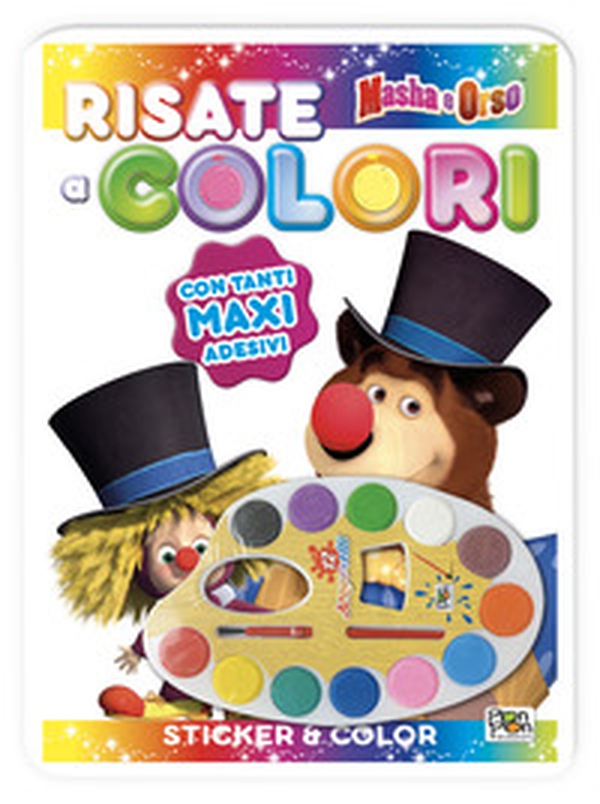 Risate a colori + acquerelli. Masha e Orso - Librerie.coop Risate a colori + acquerelli. Masha e Orso - Librerie.coop