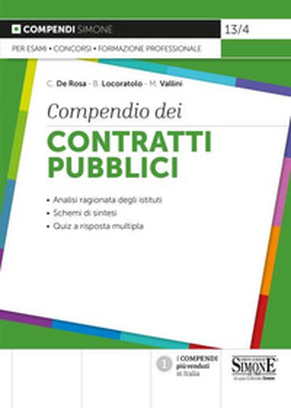 Compendio dei contratti pubblici - Librerie.coop Compendio dei contratti pubblici - Librerie.coop