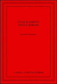 Studi di diritto penale romano - Librerie.coop