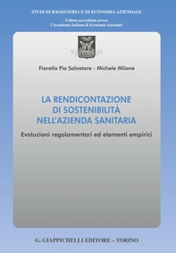 La rendicontazione di sostenibilità nell'azienda sanitaria - e-Book - Librerie.coop