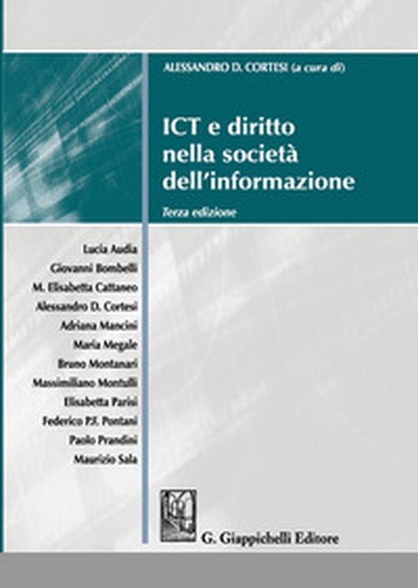 ICT e diritto nella società dell'informazione - Librerie.coop ICT e diritto nella società dell'informazione - Librerie.coop
