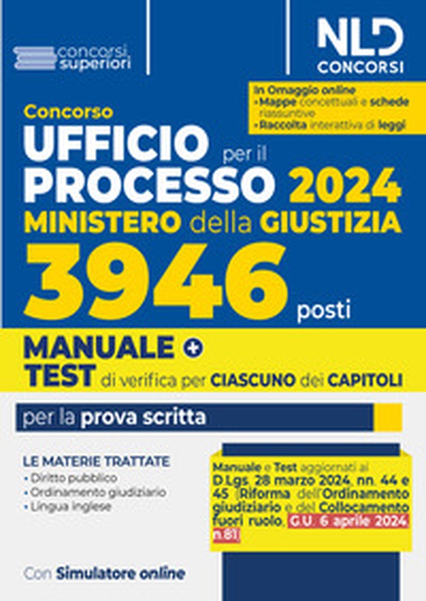 Concorso Ufficio del processo 3946 posti (UPP) Ministero della Giustizia 2024 - Librerie.coop Concorso Ufficio del processo 3946 posti (UPP) Ministero della Giustizia 2024 - Librerie.coop