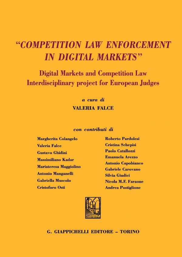"Competition law enforcement in digital markets" - e-Book - Librerie.coop "Competition law enforcement in digital markets" - e-Book - Librerie.coop