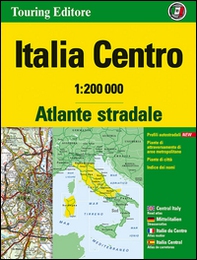 Atlante stradale Italia Centro 1:200.000 - Librerie.coop