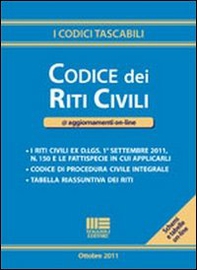 Codice dei riti civili - Librerie.coop