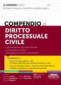 Compendio di diritto processuale civile - Librerie.coop Compendio di diritto processuale civile - Librerie.coop