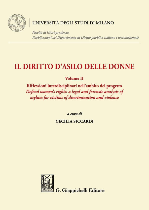 Il diritto d'asilo delle donne - Librerie.coop