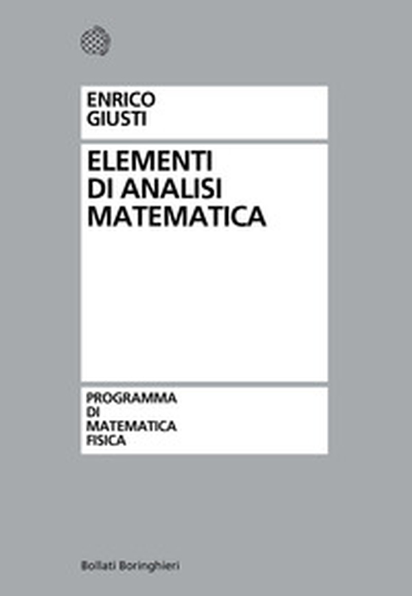 Elementi di analisi matematica - Librerie.coop Elementi di analisi matematica - Librerie.coop