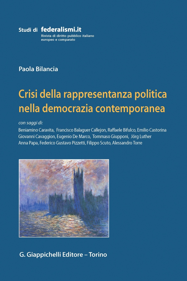 Crisi della rappresentanza politica nella democrazia - e-Book - Librerie.coop Crisi della rappresentanza politica nella democrazia - e-Book - Librerie.coop