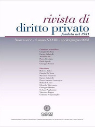 Rivista di diritto privato - Vol. 2 - Librerie.coop