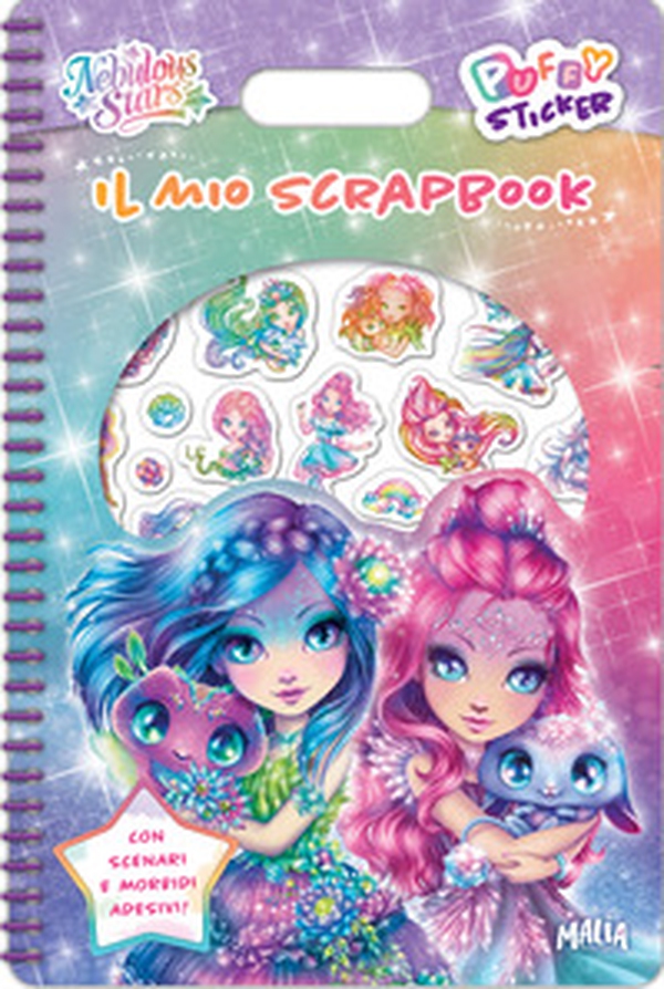 Il mio scrapbook. Nebulous Stars. Puffy sticker - Librerie.coop