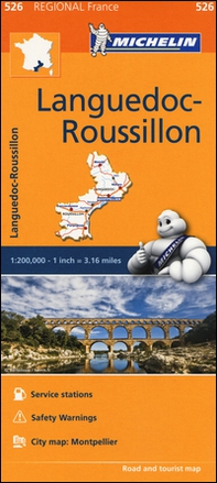 Languedoc-Roussillon 1:200.000 - Librerie.coop