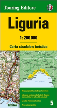 Liguria 1:200.000. Carta stradale e turistica - Librerie.coop Liguria 1:200.000. Carta stradale e turistica - Librerie.coop