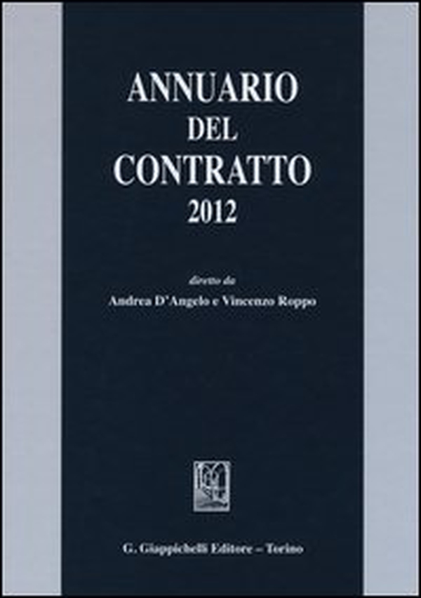Annuario del contratto 2012 - Librerie.coop Annuario del contratto 2012 - Librerie.coop