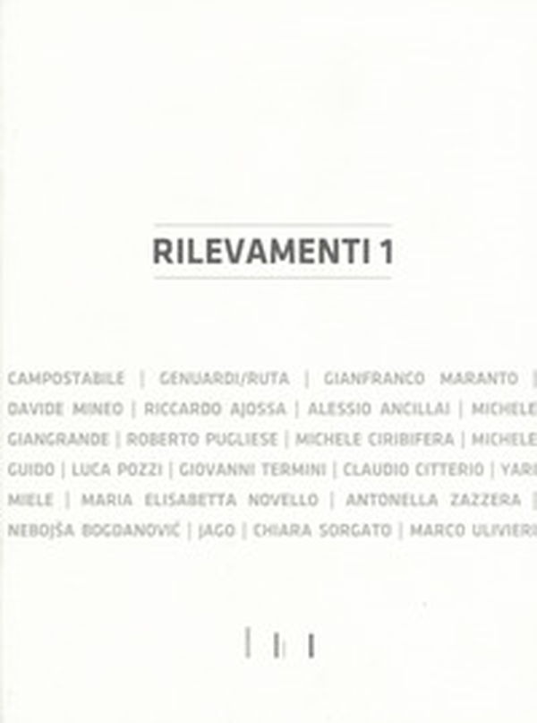 Rilevamenti 1 - Librerie.coop Rilevamenti 1 - Librerie.coop