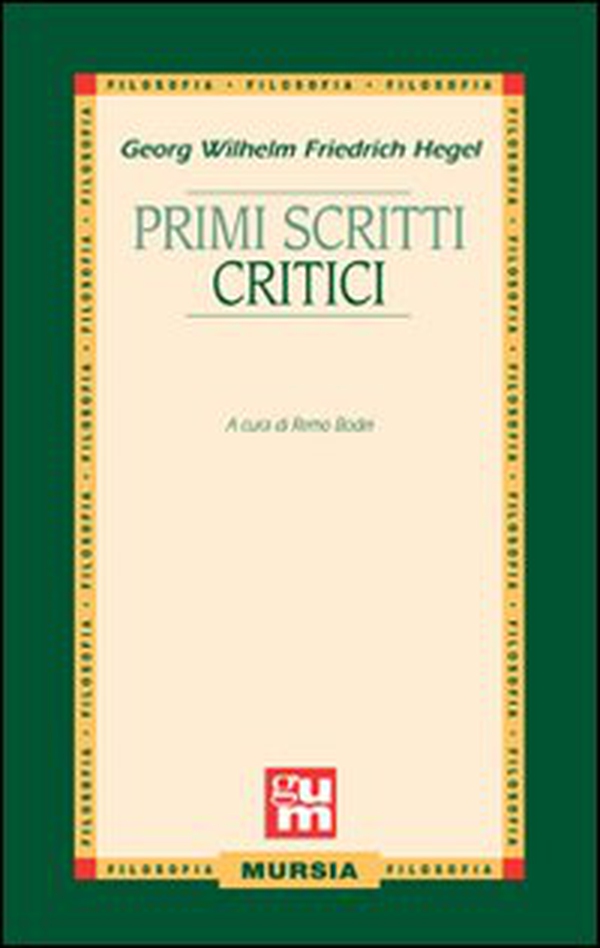 Primi scritti critici - Librerie.coop Primi scritti critici - Librerie.coop