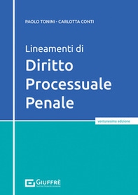 Lineamenti di diritto processuale penale - Librerie.coop