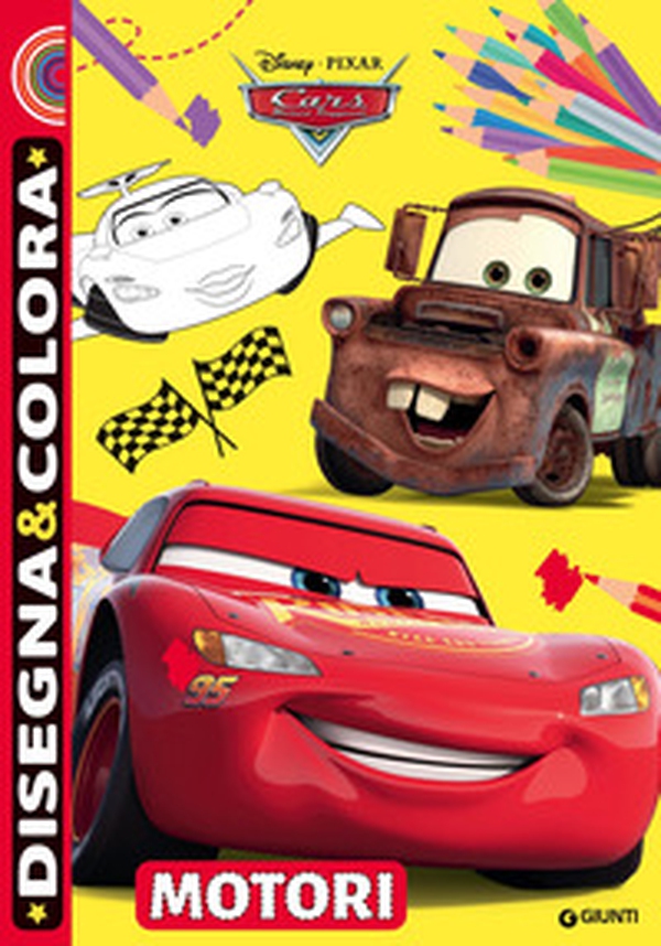 Motori. Cars. Disegna & colora - Librerie.coop