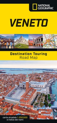 Veneto. Road Map. Destination Touring 1:250.000 - Librerie.coop