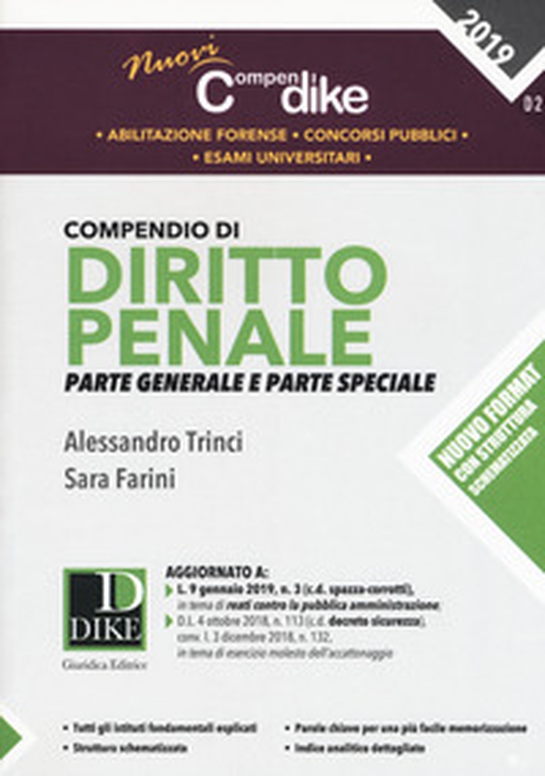 Compendio di diritto penale. Parte generale e parte speciale. Minor - Librerie.coop Compendio di diritto penale. Parte generale e parte speciale. Minor - Librerie.coop