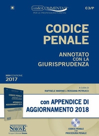 Codice penale. Annotato con la giurisprudenza con appendice di aggiornamento - Librerie.coop Codice penale. Annotato con la giurisprudenza con appendice di aggiornamento - Librerie.coop