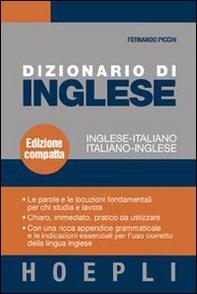 Dizionario di inglese. Inglese-italiano, italiano-inglese. Ediz. compatta - Librerie.coop