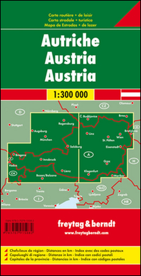 Austria 1:300.000 - Librerie.coop Austria 1:300.000 - Librerie.coop