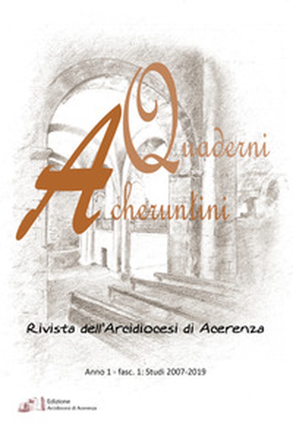 Quaderni Acheruntini - Librerie.coop Quaderni Acheruntini - Librerie.coop