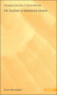 Per studiare letteratura italiana - Librerie.coop Per studiare letteratura italiana - Librerie.coop