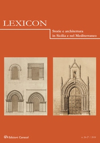 Lexicon. Storie e architettura in Sicilia e nel Mediterraneo - Vol. 26-27 - Librerie.coop