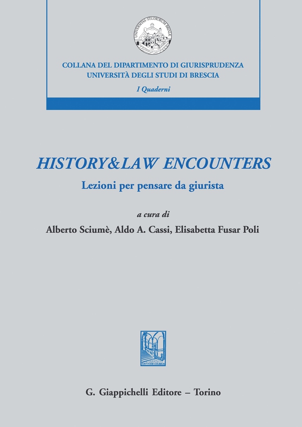 History&Law Encounters - e-Book - Librerie.coop History&Law Encounters - e-Book - Librerie.coop