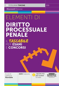 Elementi di diritto processuale penale - Librerie.coop
