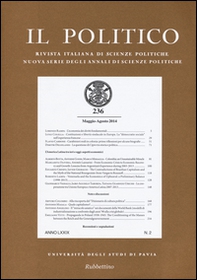 Il politico. Rivista italiana di scienze politiche - Vol. 236 - Librerie.coop Il politico. Rivista italiana di scienze politiche - Vol. 236 - Librerie.coop